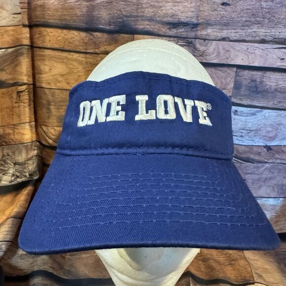 Raising Canes Visor Adjustable Chicken Fingers One Love Blue & White Crew Hat - Picture 1 of 7